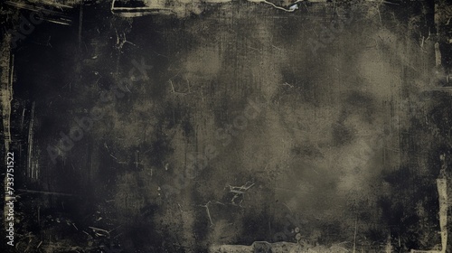 Aged Black Wall Texture - Grunge Surface