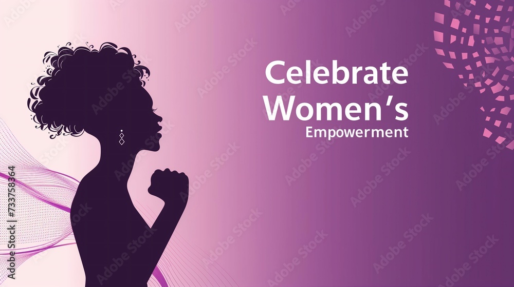 Celebrate Women's Empowerment Event with Inspirational Silhouette Design Celebrate Women's Empowerment Event with Inspirational Silhouette Design