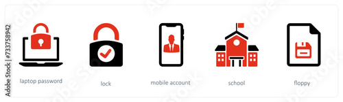 laptop password, lock, safety