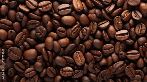 full frame coffee beans background