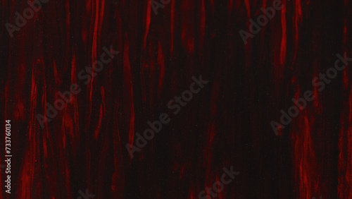Abstract background. Paint flow. Fantasy mix art. Red burgundy black pigment stream smooth hypnotic motion with shimmering particles effect.