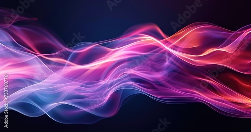 majestic purple light flow. abstract background