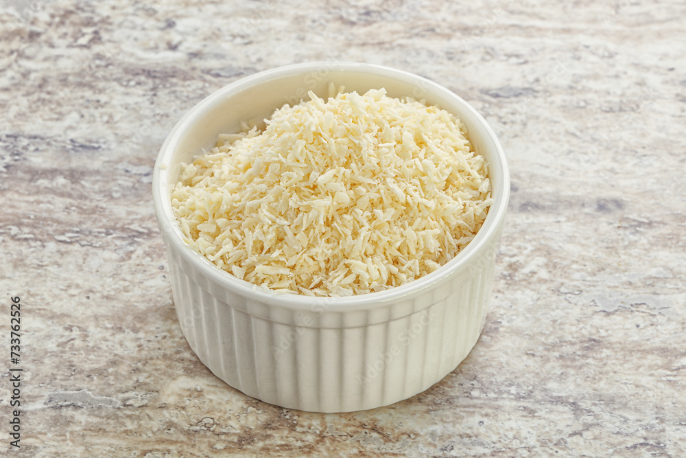 Natural organic coconut shredded powder Natural organic coconut shredded powder