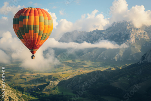 hot air balloon © Anastasiia Trembach
