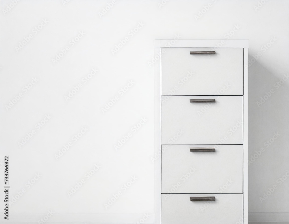Filing cabinet on white background. office equipment. Filing cabinet on white background. office equipment.