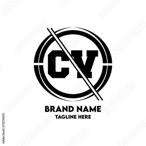 CV Logo Design And Monogram logo