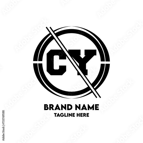 CY Logo Design And Monogram logo