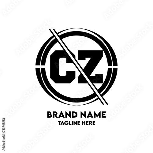CZ Logo Design And Monogram logo
