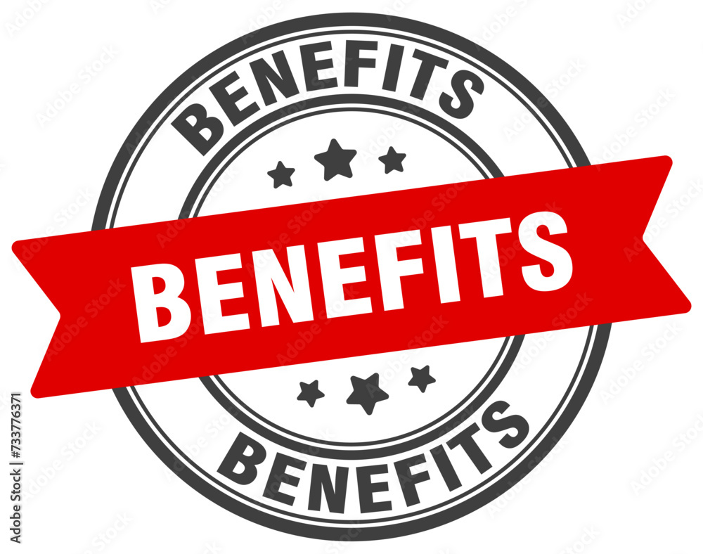 benefits stamp. benefits label on transparent background. round sign benefits stamp. benefits label on transparent background. round sign