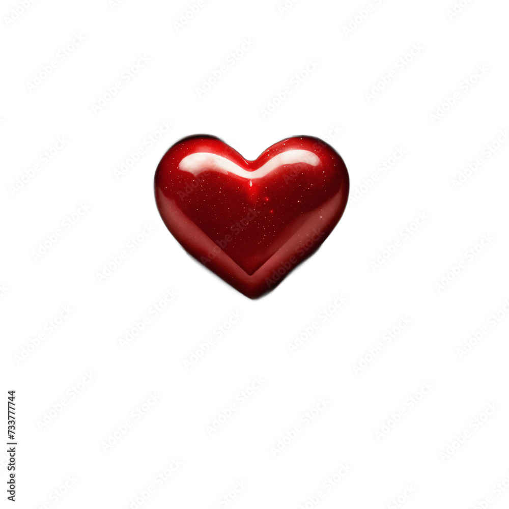 Heart of Love Heart in Valentine's Day isolated 