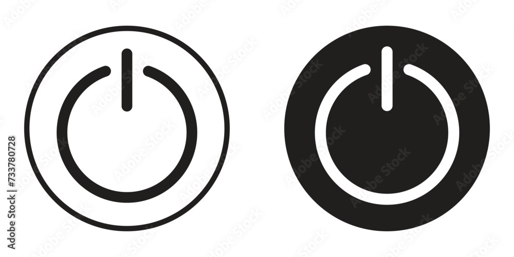 power on off buttons. electrical icon. vector symbol on transparent background. power on off buttons. electrical icon. vector symbol on transparent background.