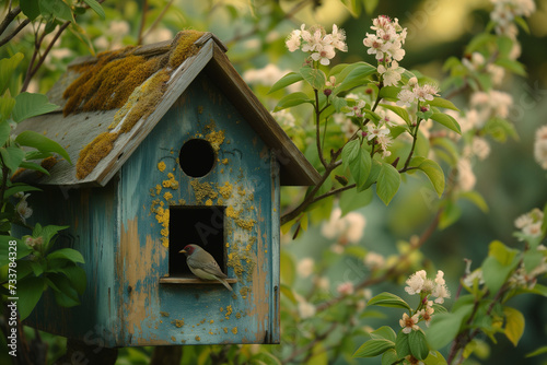 the old birdhouse © Anastasiia Trembach