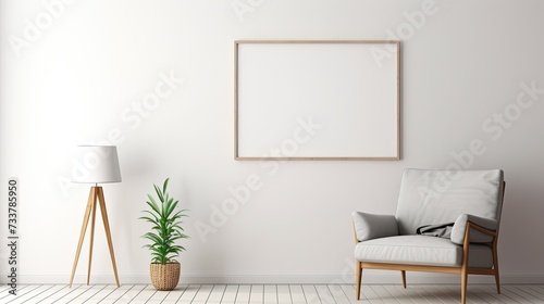 Detail and Dramatic Clean Photo-Realistic Modern Room