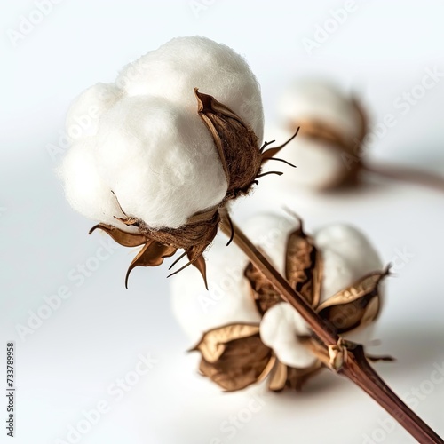 Cotton Plant Flower Boll