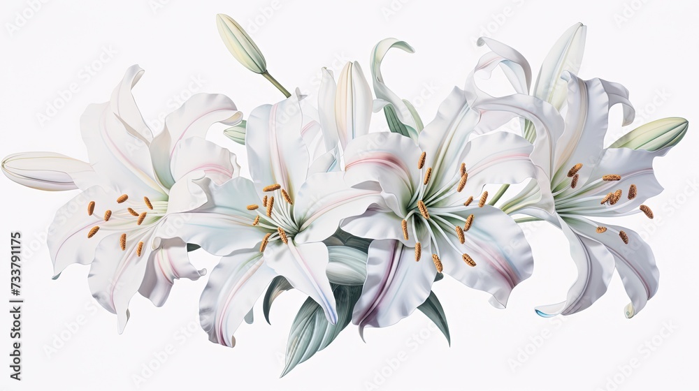 Exquisite Lily Blossoms Exquisite Lily Blossoms
