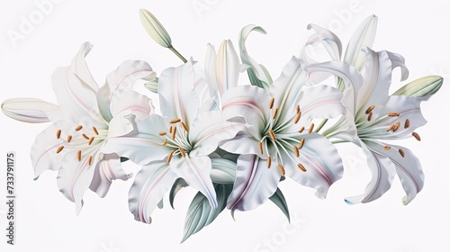 Exquisite Lily Blossoms © Blinix Solutions