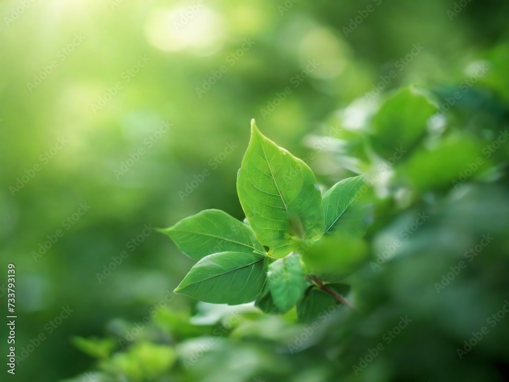 natural green leaf plant used as environmental ecology spring background. background for poster, banner, web, social media. ai generative design natural green leaf plant used as environmental ecology spring background. background for poster, banner, web, social media. ai generative design