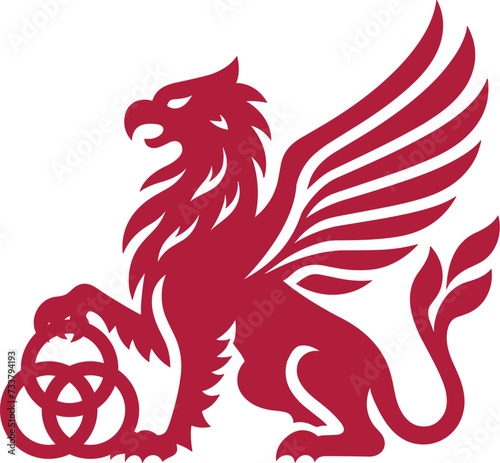 Griffin mythology modern logo