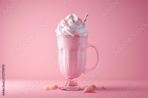 Wallpaper Mural pink cream Torontodigital.ca