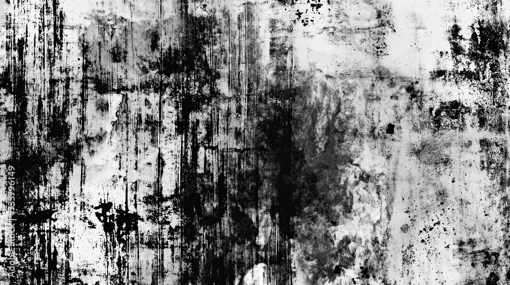 Fototapeta premium Grunge texture black and white
