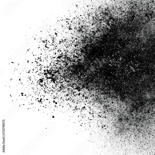 Vector texture Small amount of dust particles spread