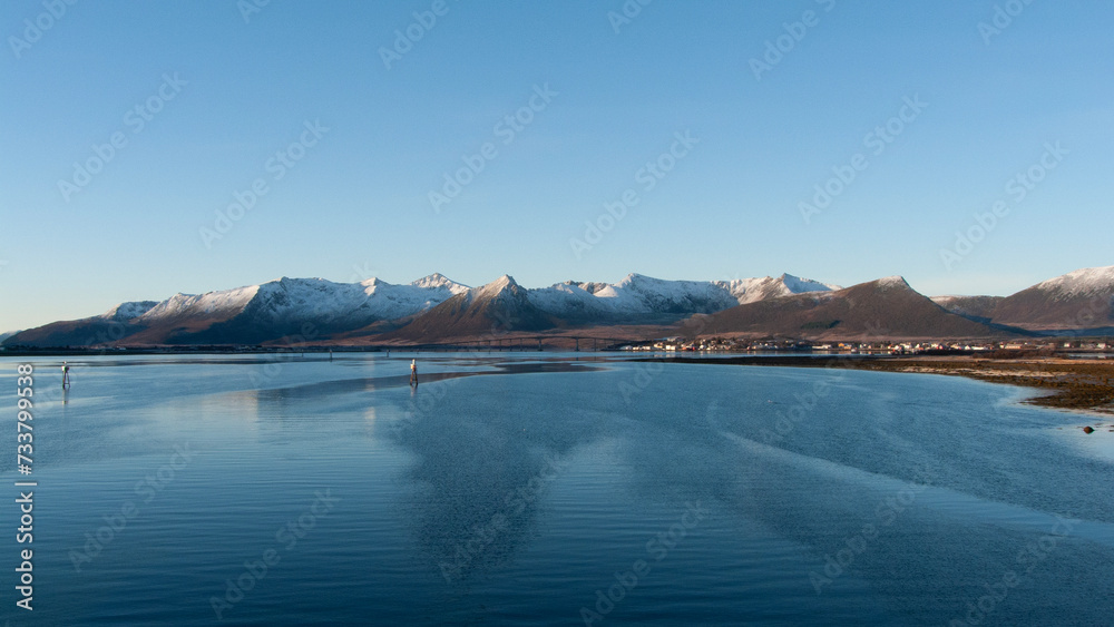 Fototapeta premium Norwegen Berge