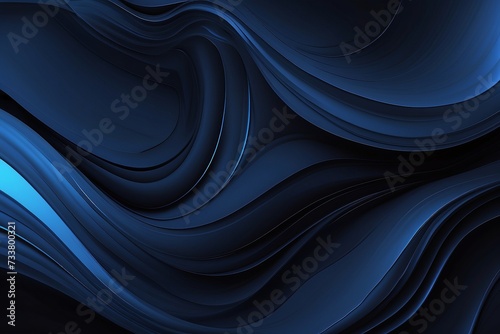 Blue Wave Texture: Soft Abstract Background with Light Swirls and Fractal Patterns