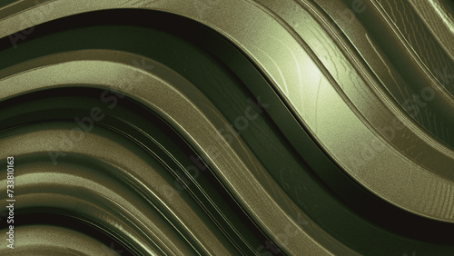 modern futuristic gold 3d liquid metallic background design. for banners, posters, covers, wallpapers with noise texture