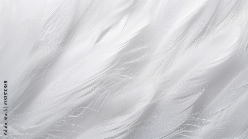 Beautiful soft white feather texture, close up animal hair abstract background. Beautiful soft white feather texture, close up animal hair abstract background.