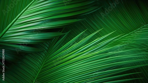 green palm leaf © Classy designs