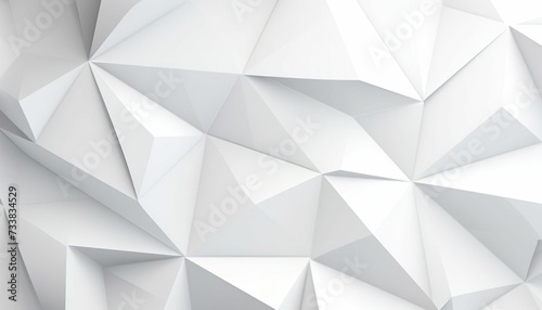 AI generated illustration of a textured white background for wallpapers © Wirestock