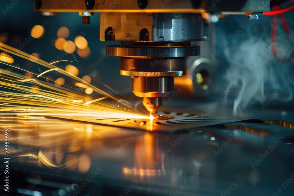 High precision CNC laser cutting milling machine High precision CNC laser cutting milling machine