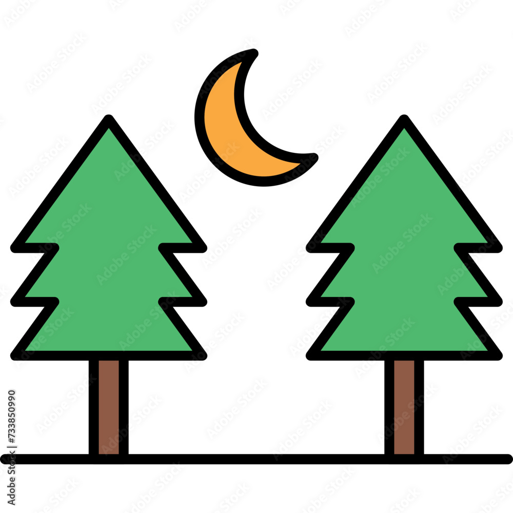 Pine tree Icon Pine tree Icon