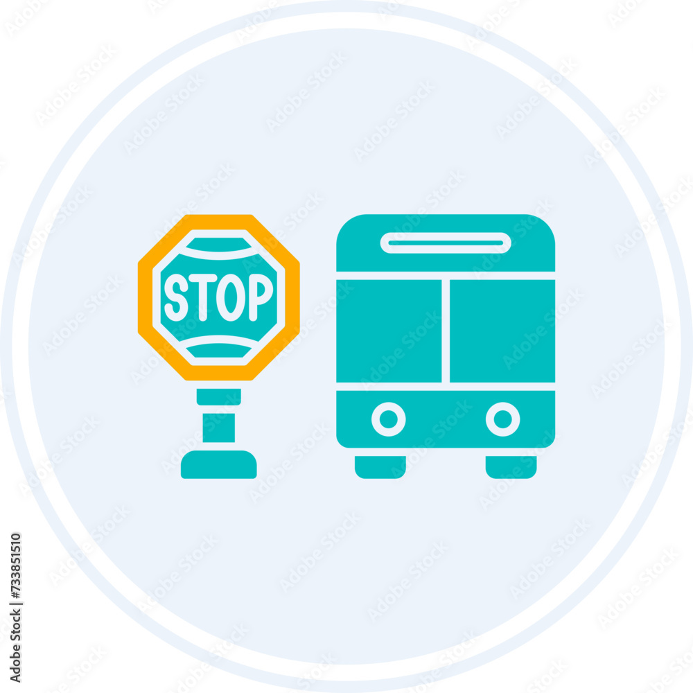 Bus Stop Icon Bus Stop Icon