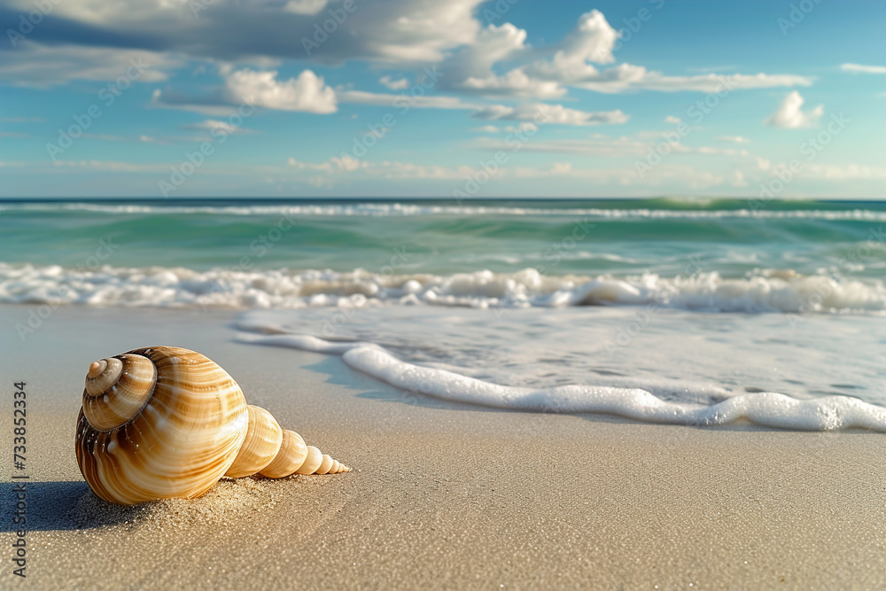 Secluded shore, beach sand and unique seashell patterns. Secluded shore, beach sand and unique seashell patterns.