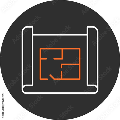 Blue Print Icon