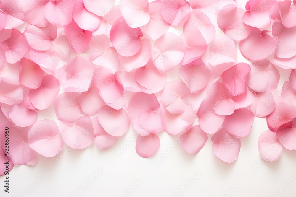 beautiful pink rose petals background