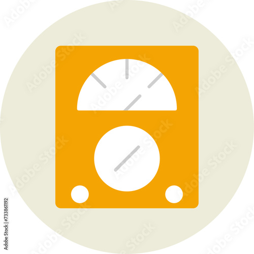Voltmeter Icon