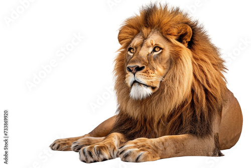 Giant Lion on Transparent Background  PNG