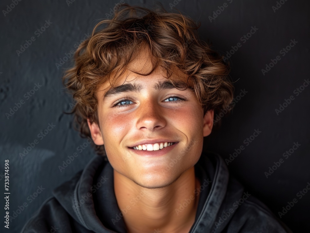 happy smiling caucasian man portrait, professional studio background happy smiling caucasian man portrait, professional studio background