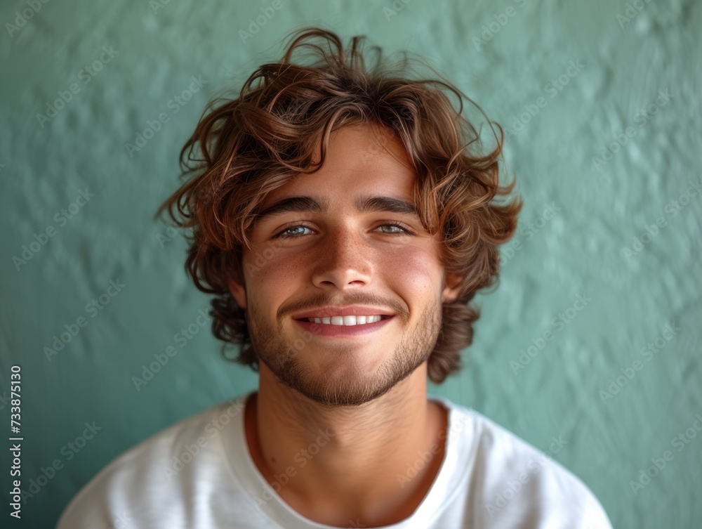 happy smiling caucasian man portrait, professional studio background happy smiling caucasian man portrait, professional studio background