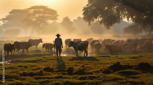 livestock cow farmer