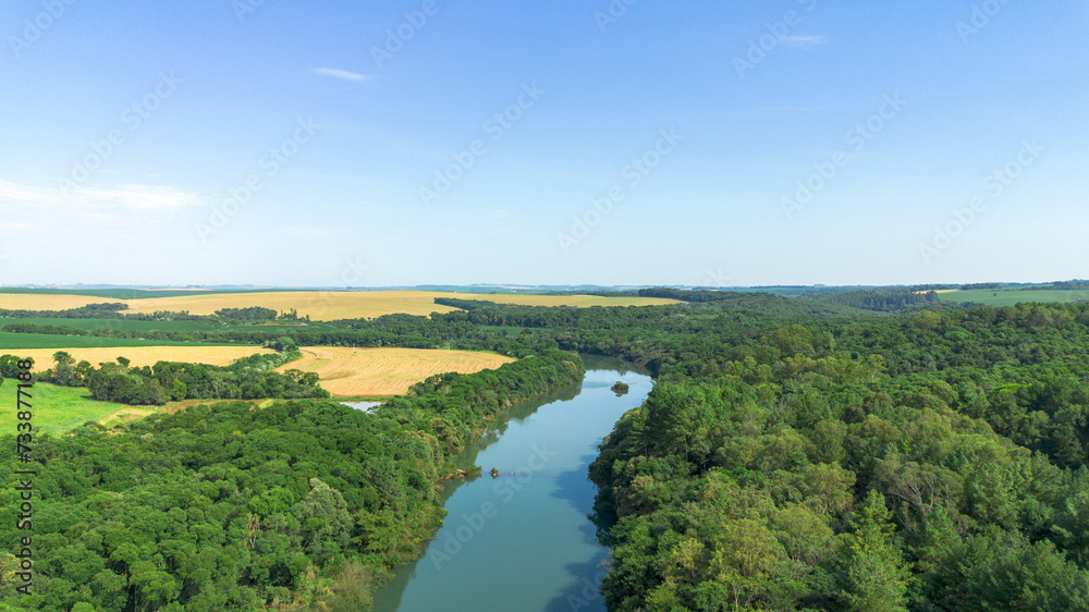 Rio Passo Fundo. Entre Rios do Sul - RS.