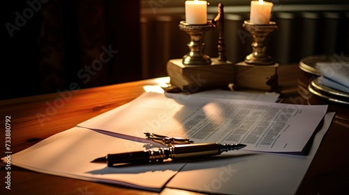 separation divorce document