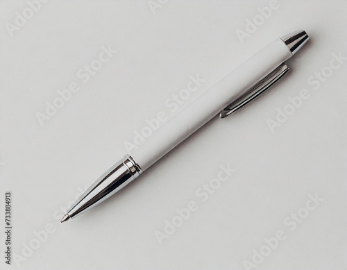 A pen on white background.