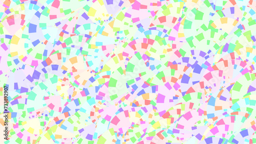 abstract colorful background with stars geometric 
