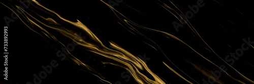 Panel kuchenny z motywem Marble texture wall surface black gold ink pattern graphic  background granite abstract light elegant grey for do floor plan ceramic counter texture tile black yellow background natural for paper.