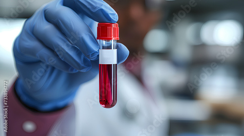 photo of a doctor holding a vaccine syringe