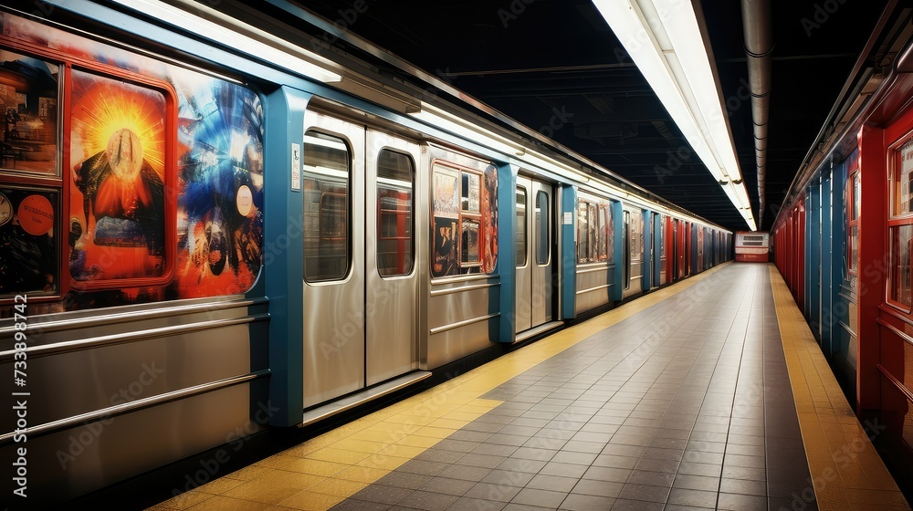 Obraz premium promotions subway posters