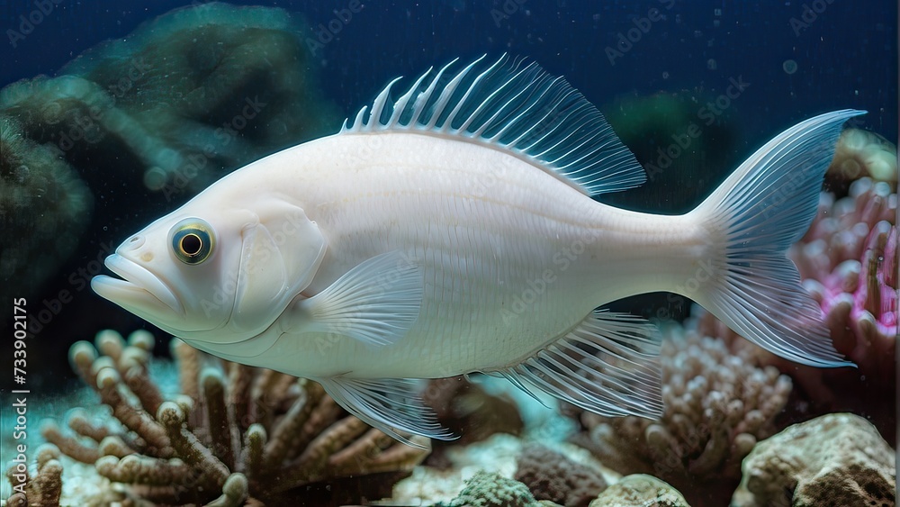 Whitefish in Blue Aquarium, Whitefish Swimming in Isolated Aquarium, Illustration of Whitefish in Tropical Waters, Whitefish in Blue Aquarium Waters, Whitefish Amidst Underwater Whitefish in Blue Aquarium, Whitefish Swimming in Isolated Aquarium, Illustration of Whitefish in Tropical Waters, Whitefish in Blue Aquarium Waters, Whitefish Amidst Underwater